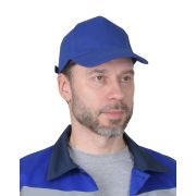 Кепка -«бейсболка» васильковый